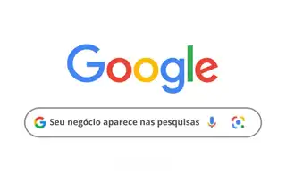 Imagem do campo de busca na pesquisa do Google.